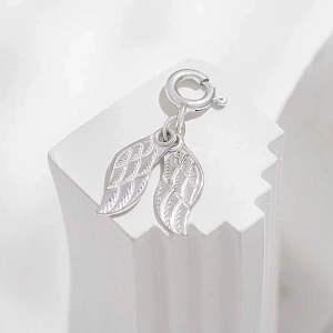 01-00-0592 Подвеска с крыльями (на карабине) (Ag 925)-2