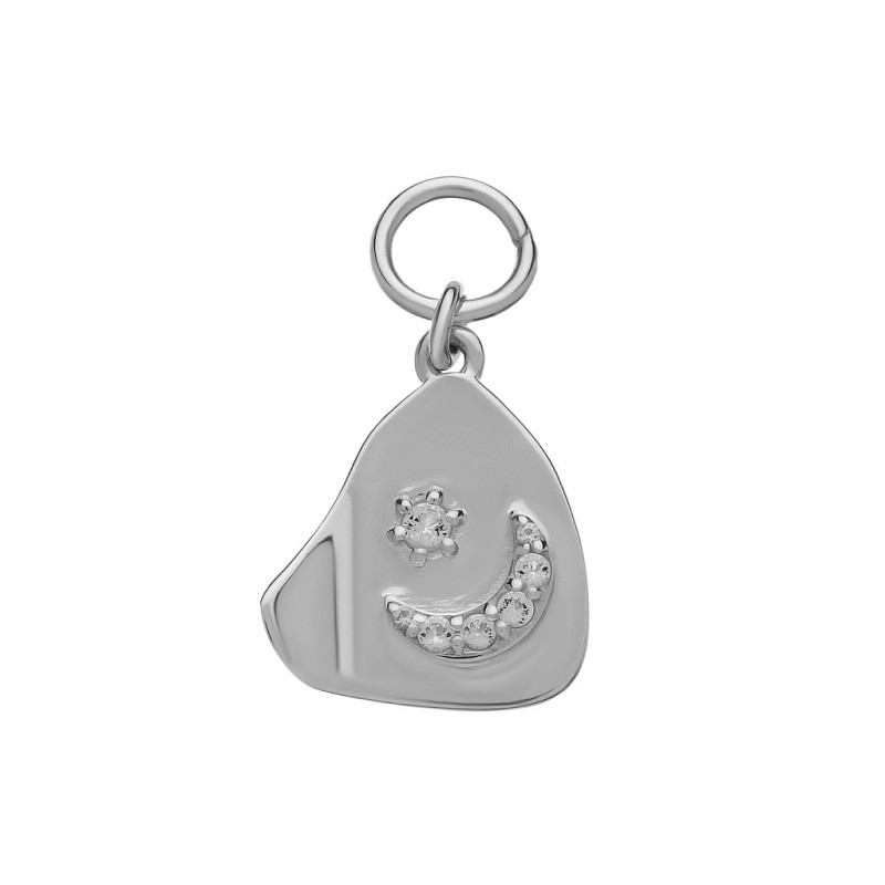 04-00-0485 Подвеска на серьгу "Начало и вера" (Ag 925)