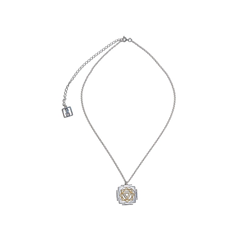 09-00-0067 Колье с чакрой "Манипура" (Ag 925)