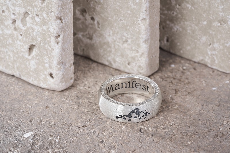 03-00-0596 Кольцо Manifest (Ag 925)