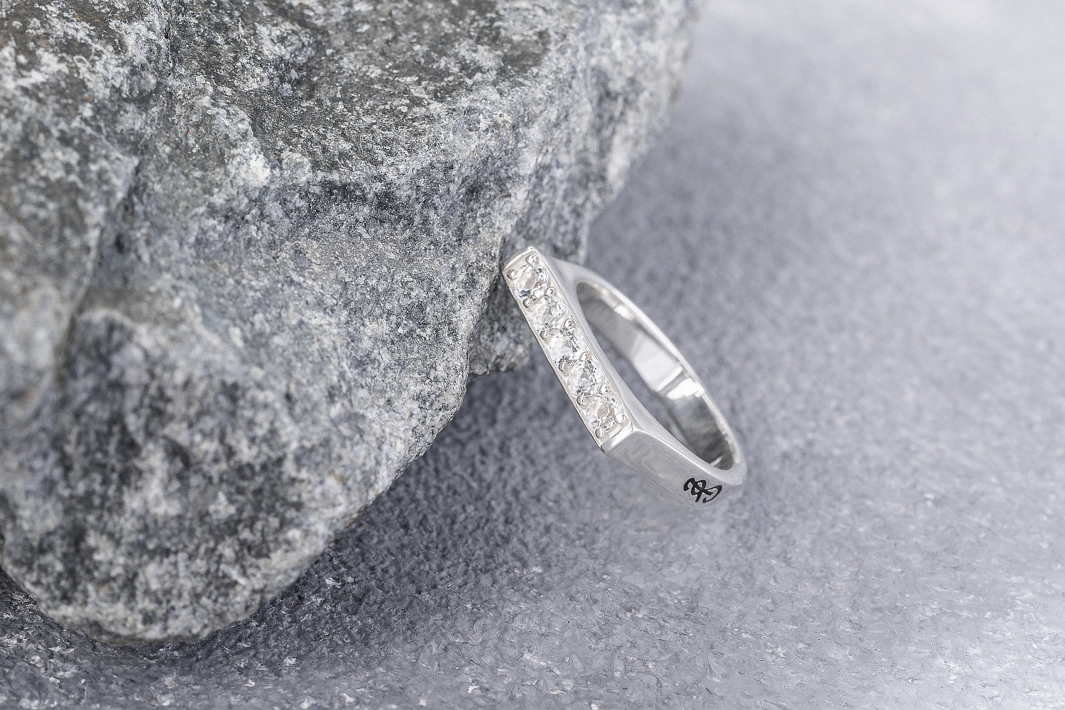 03-00-0599 Кольцо White Line (Ag 925)-3