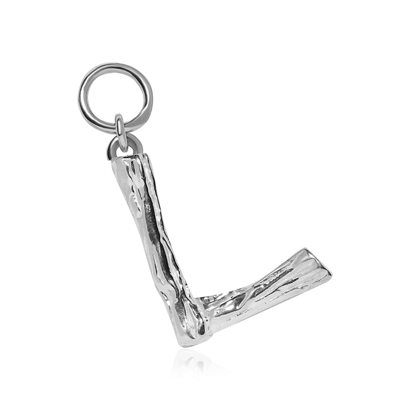 04-00-0376 Подвеска на серьгу "L" (Ag 925)